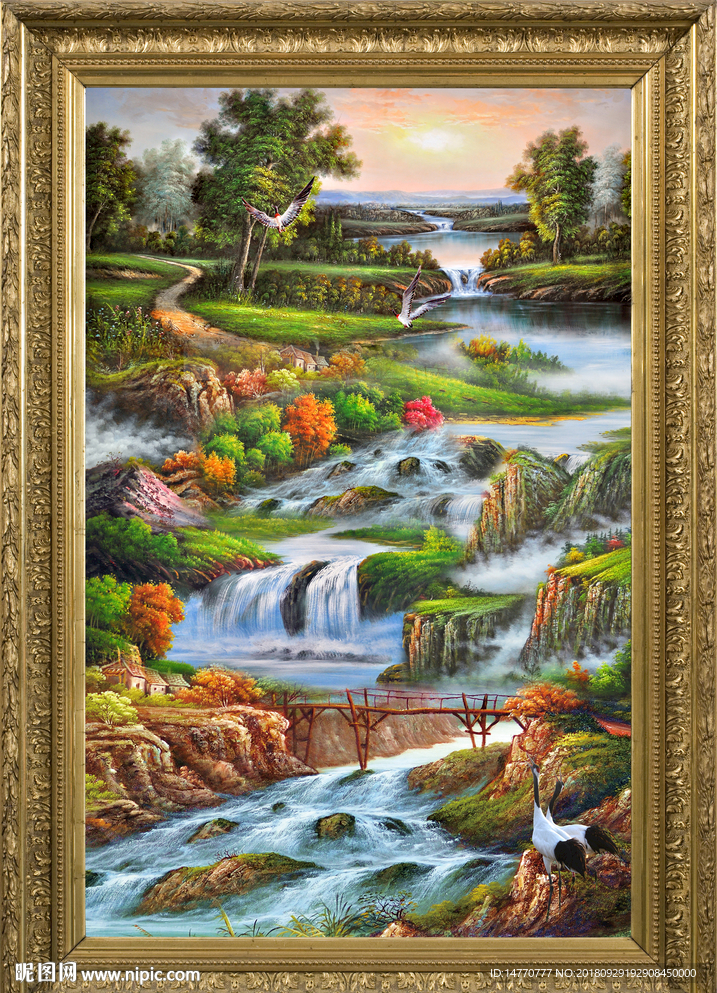 油画 油画风景