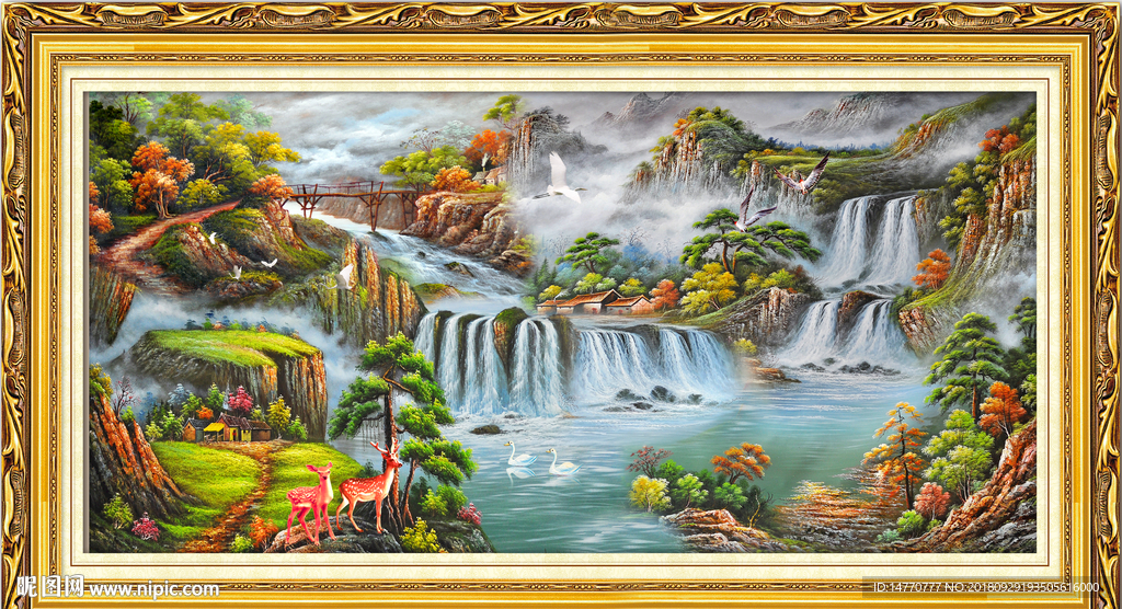 油画 油画风景