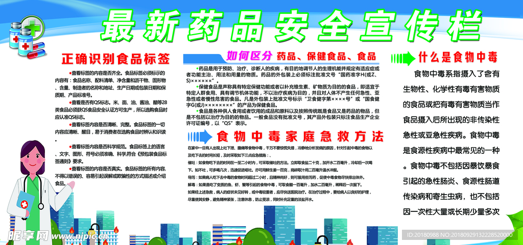 药品安全宣传栏