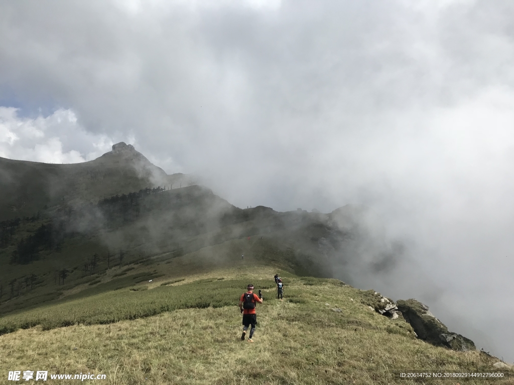 壮丽的大山风景