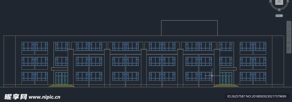 教学楼立面