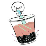 奶茶小人