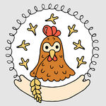 卡通鸡相关