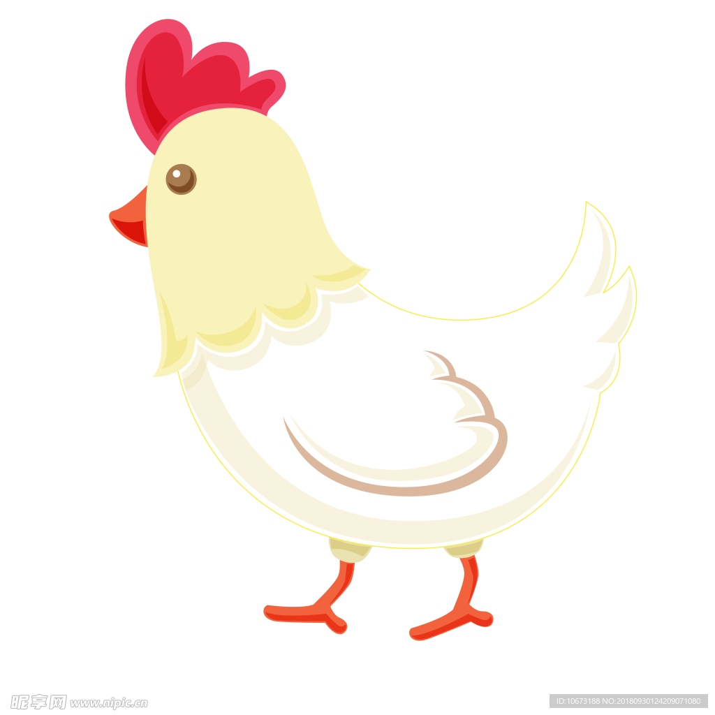 卡通鸡相关