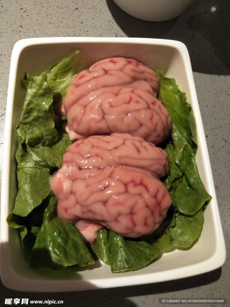 食品猪脑