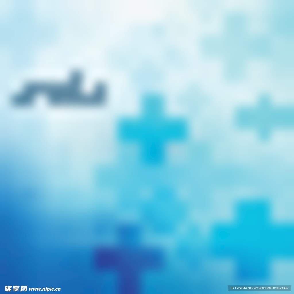 蓝色十字星底纹