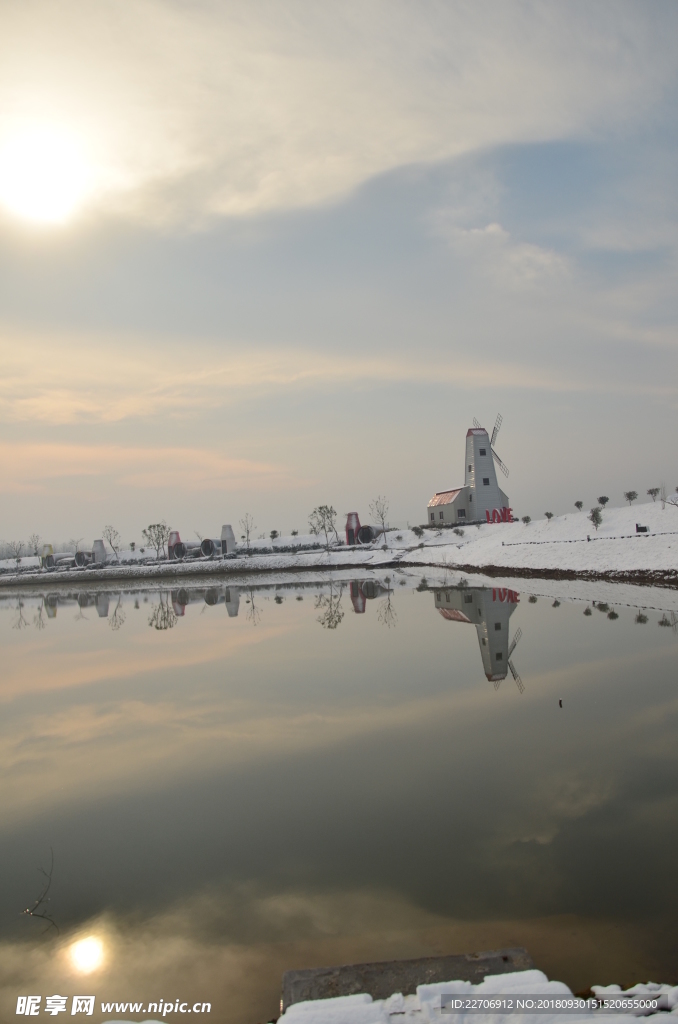 雪后太阳