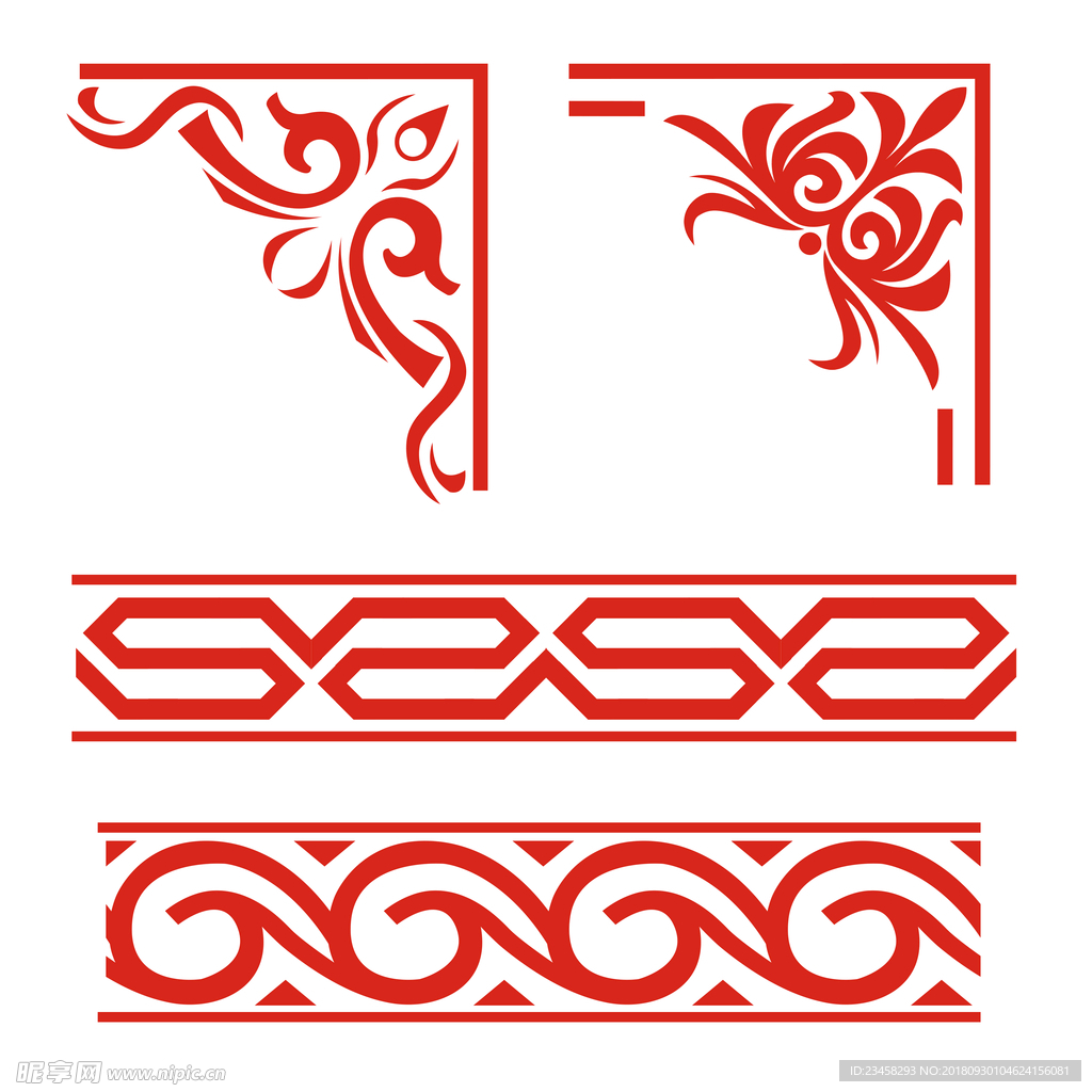 中式花纹