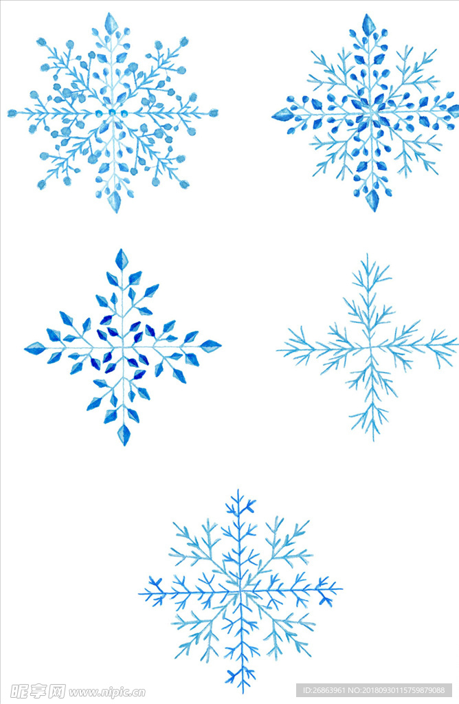 雪花底纹