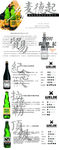 五折页啤酒海报