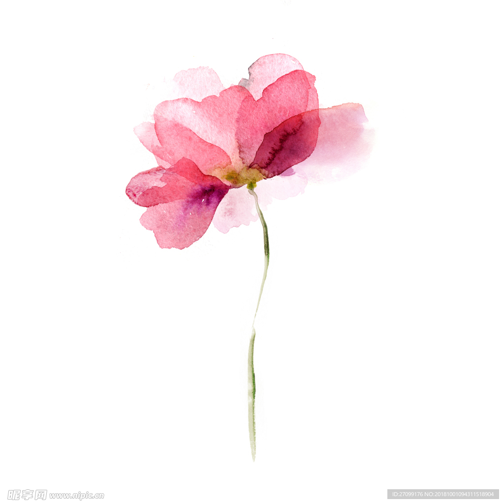 油画花