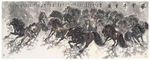 风雪千里图