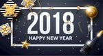 高质感黑金圣诞节元素8
