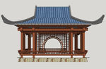 新中式景亭