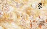 高档大气大理石纹背景墙