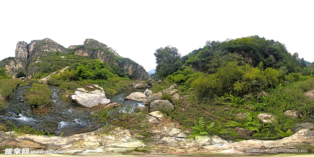 辽宁龙潭大峡谷720度全景