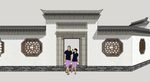 围墙大门