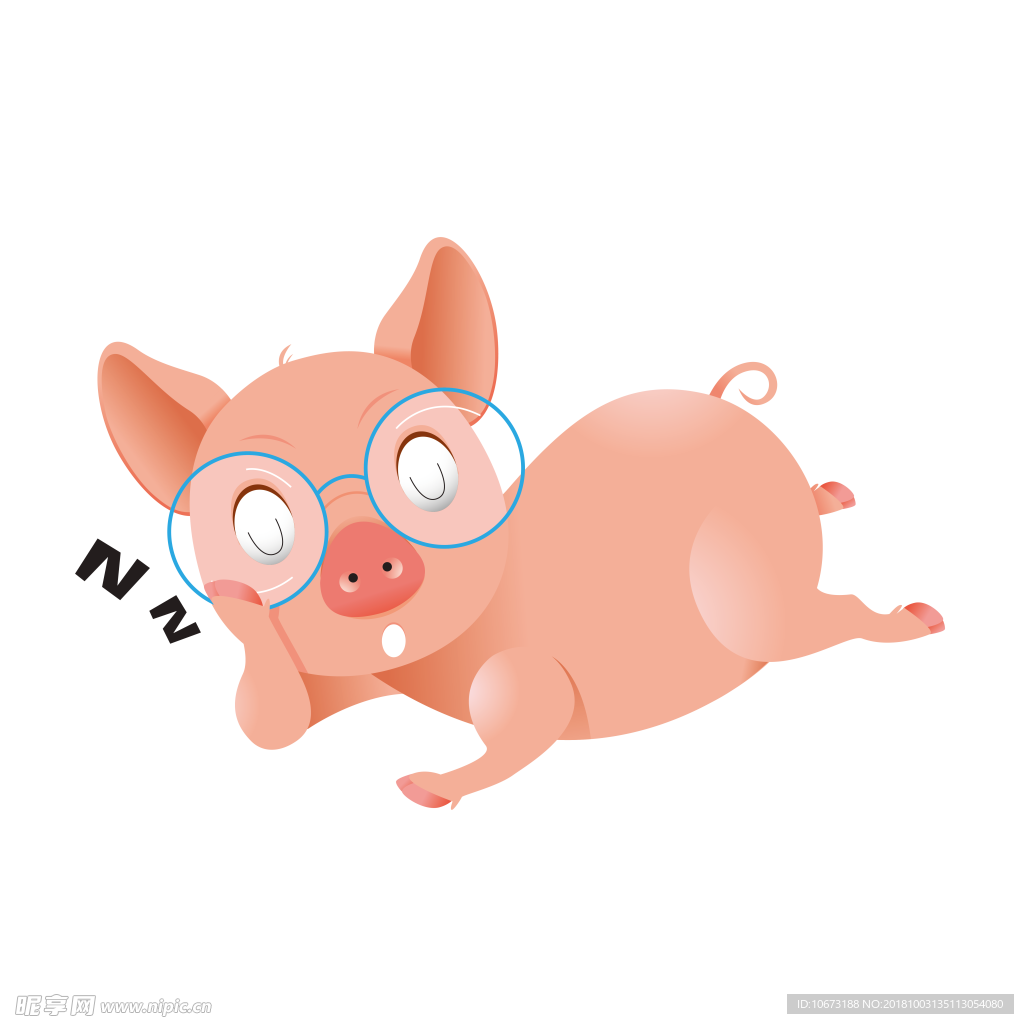 卡通猪
