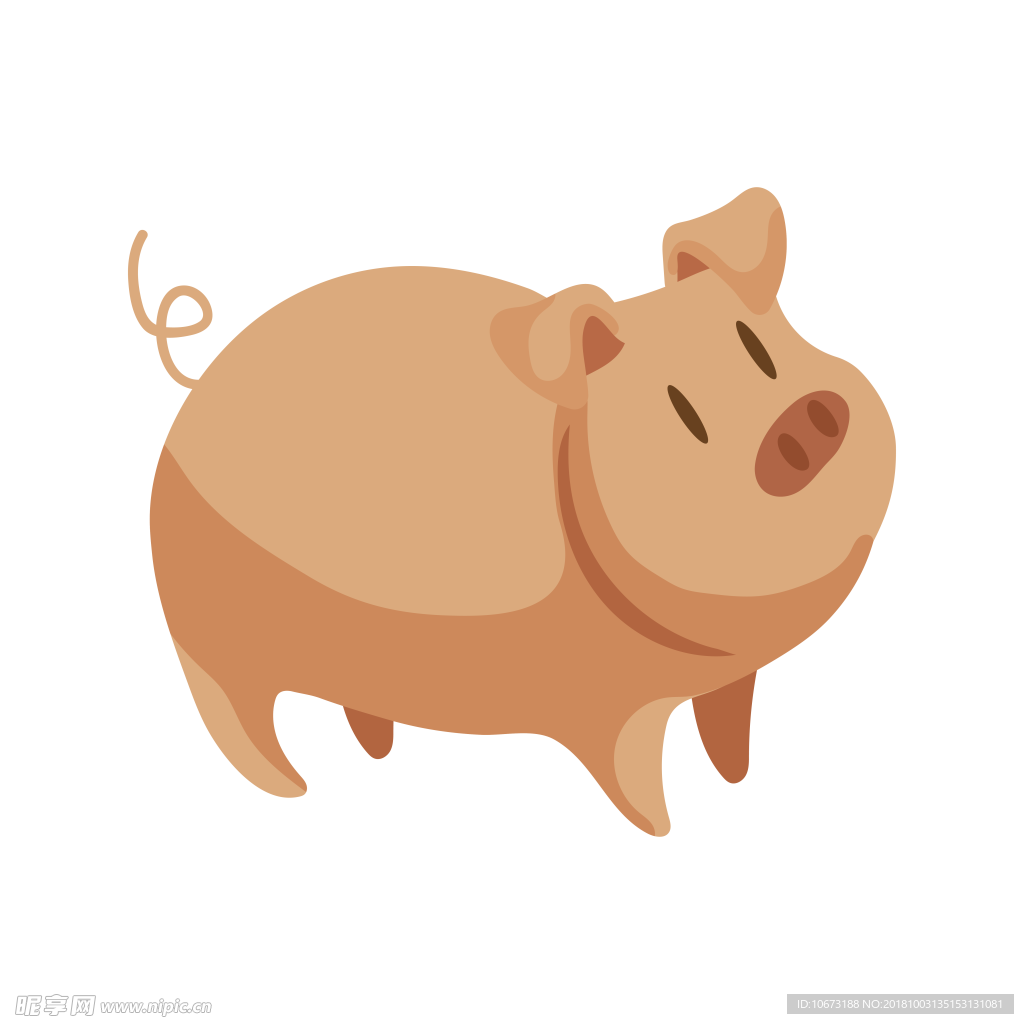 卡通猪