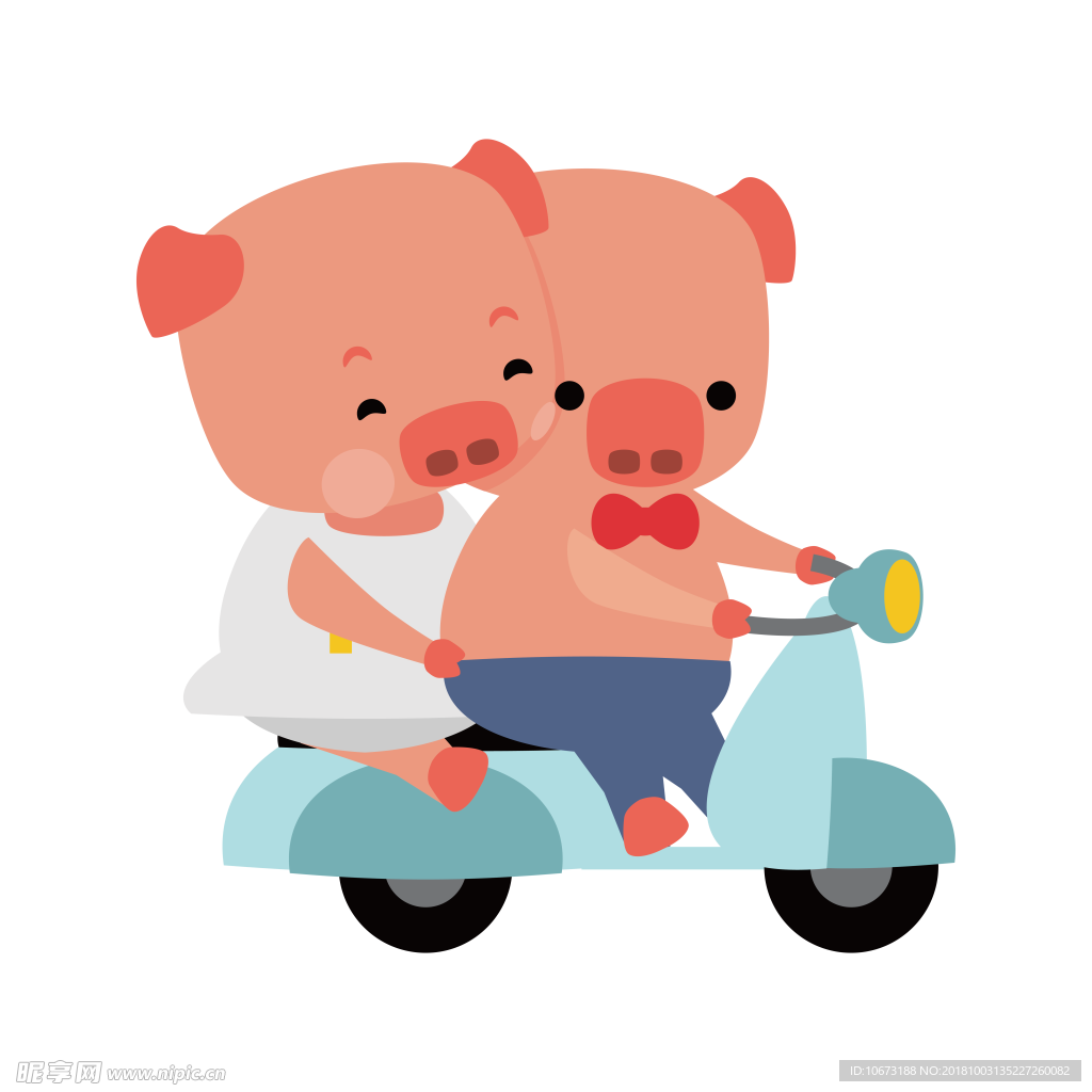 卡通猪设计图__图片素材_其他_设计图库_昵图网