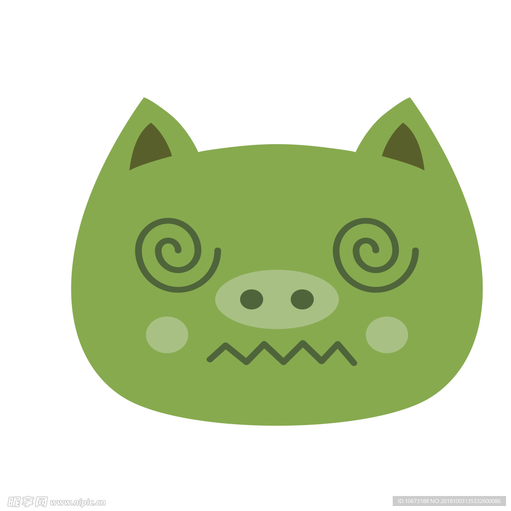 卡通猪