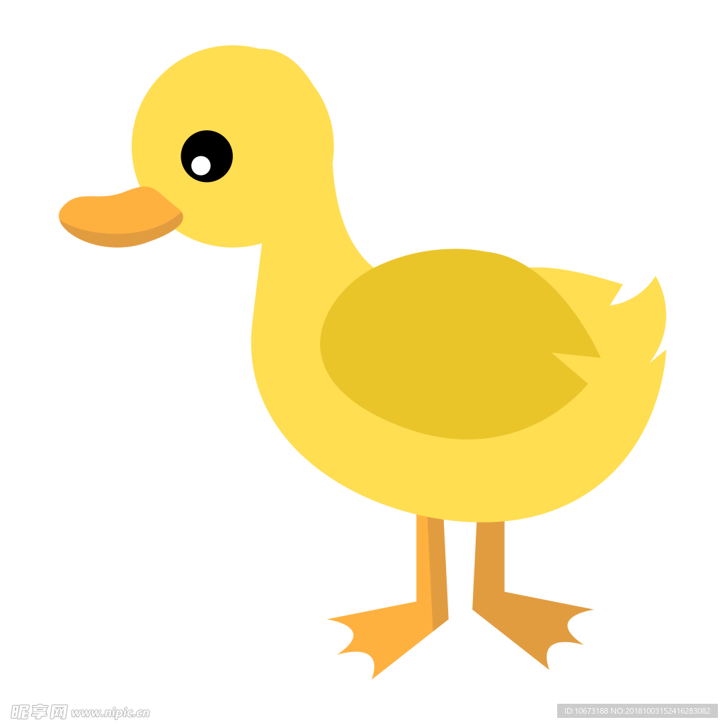 卡通鸭鹅