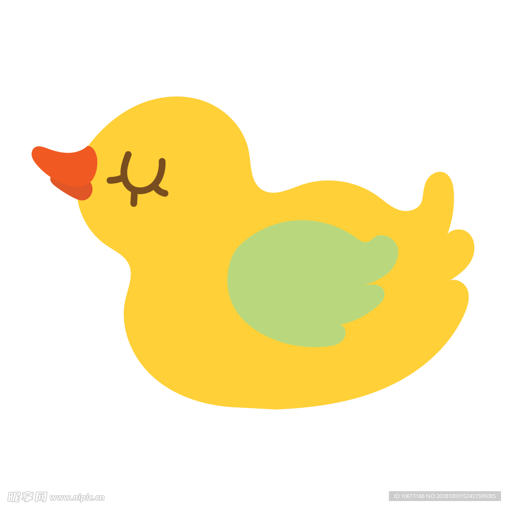 卡通鸭鹅