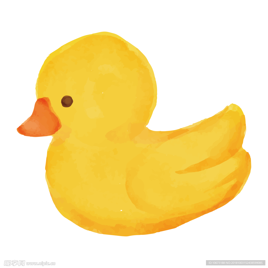 卡通鸭鹅