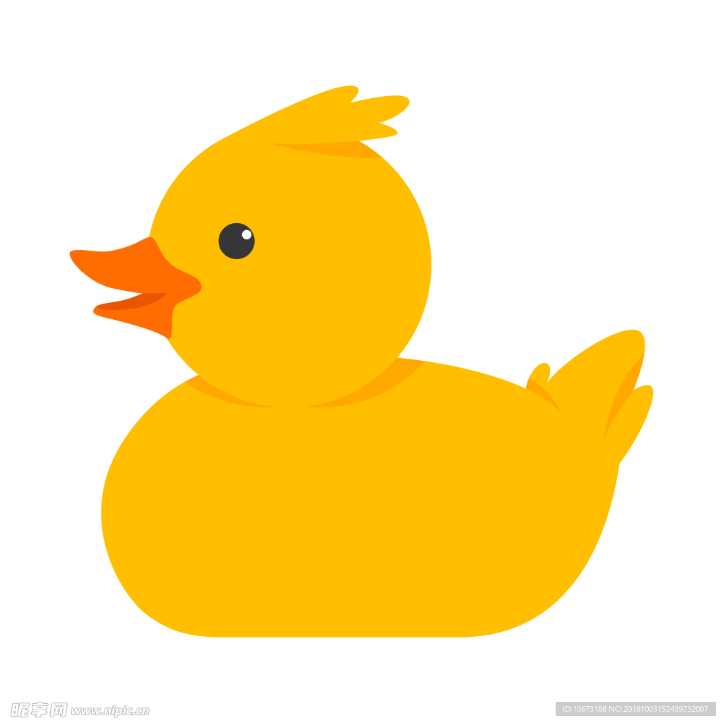 卡通鸭鹅