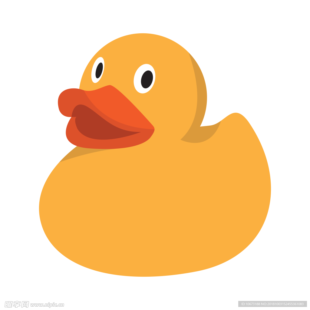 卡通鸭鹅