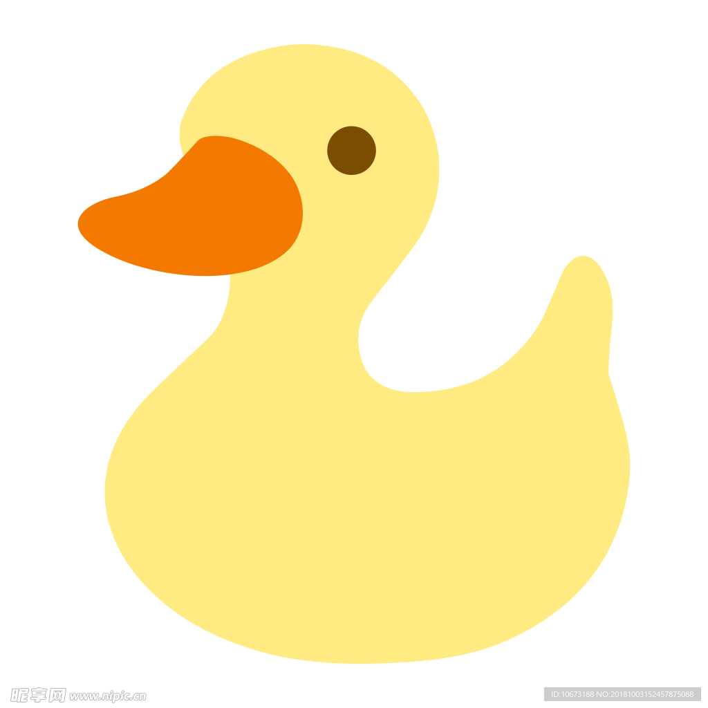 卡通鸭鹅