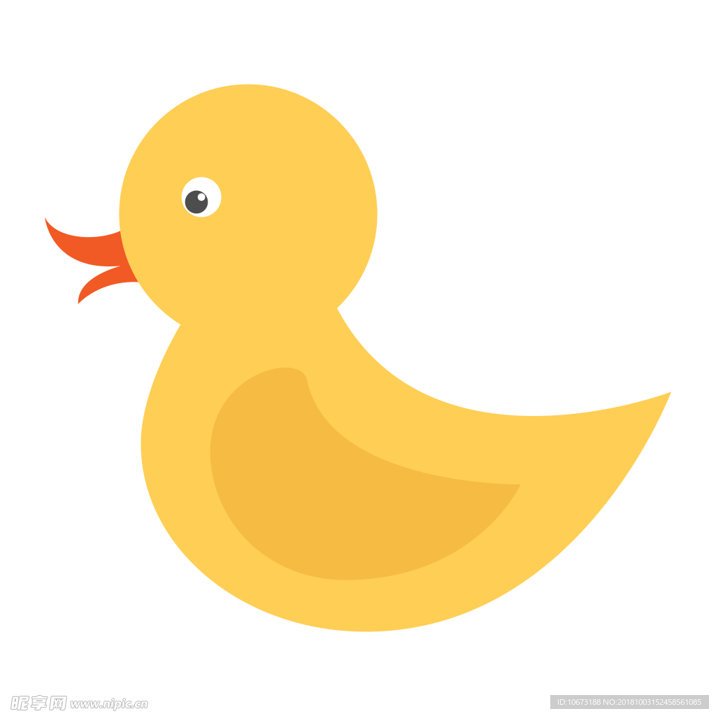 卡通鸭鹅