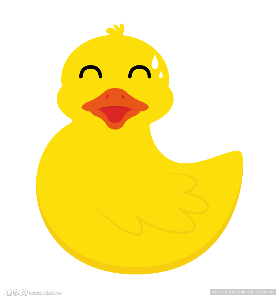 卡通鸭鹅