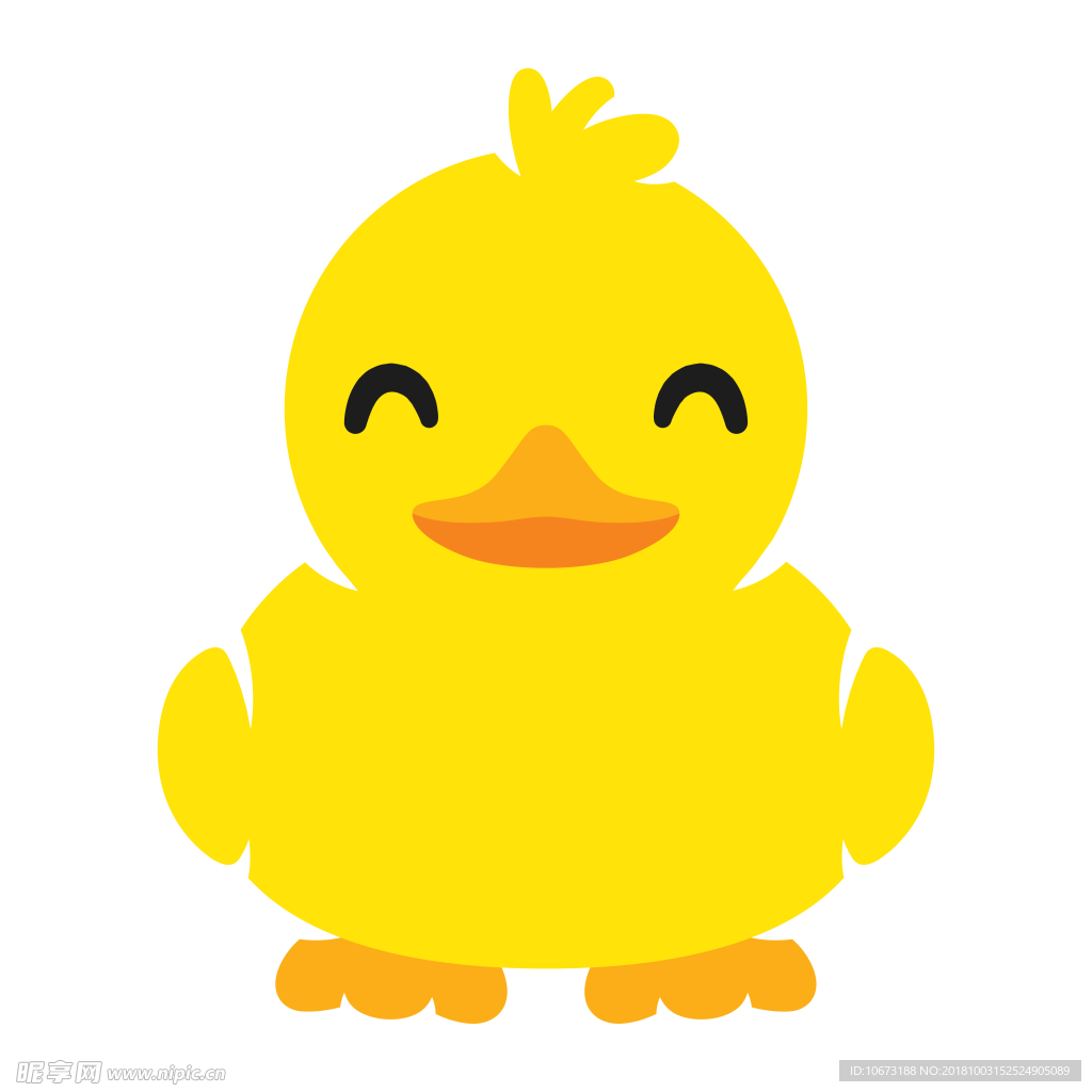 卡通鸭鹅