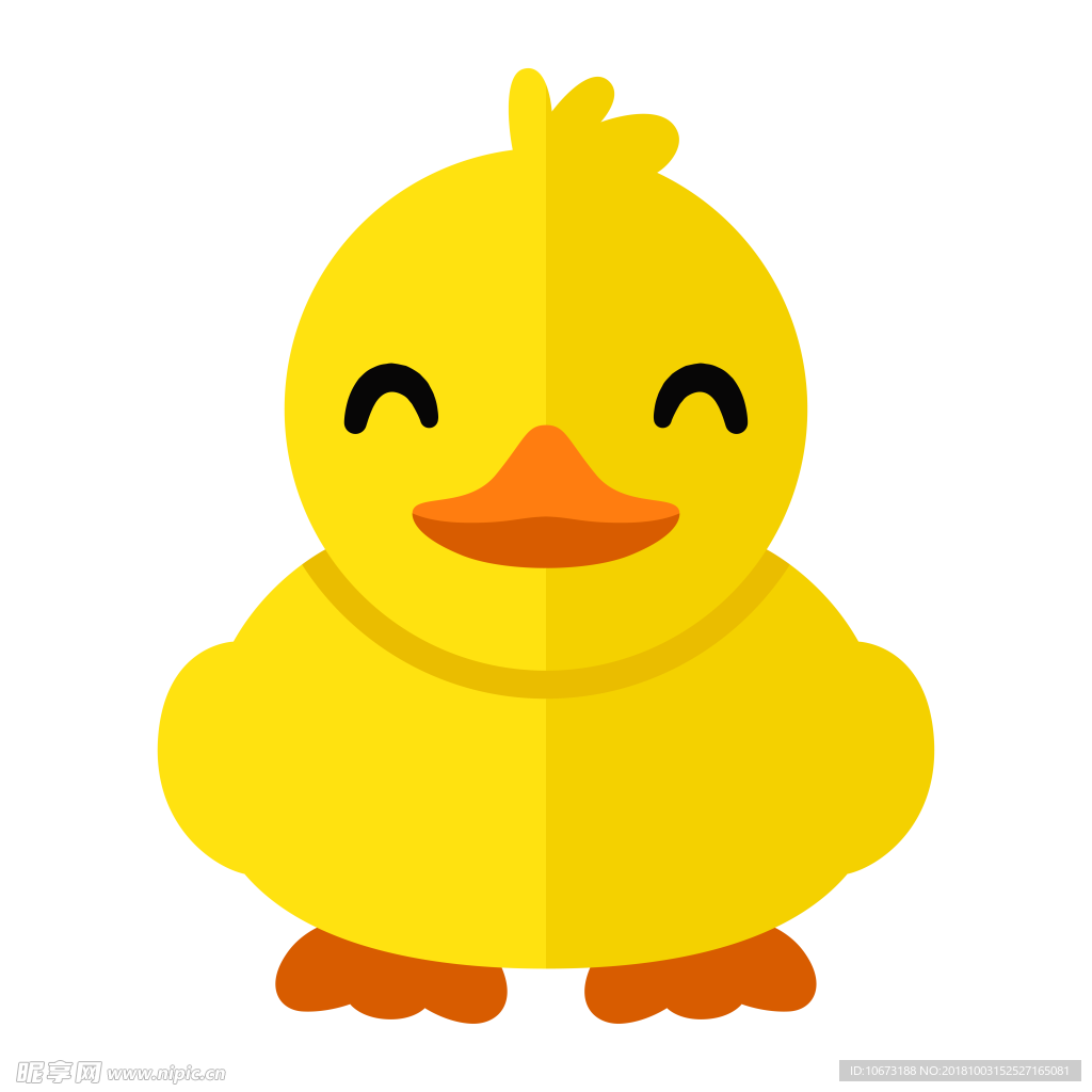 卡通鸭鹅