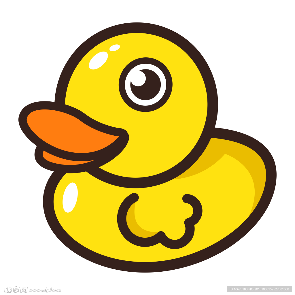 卡通鸭鹅