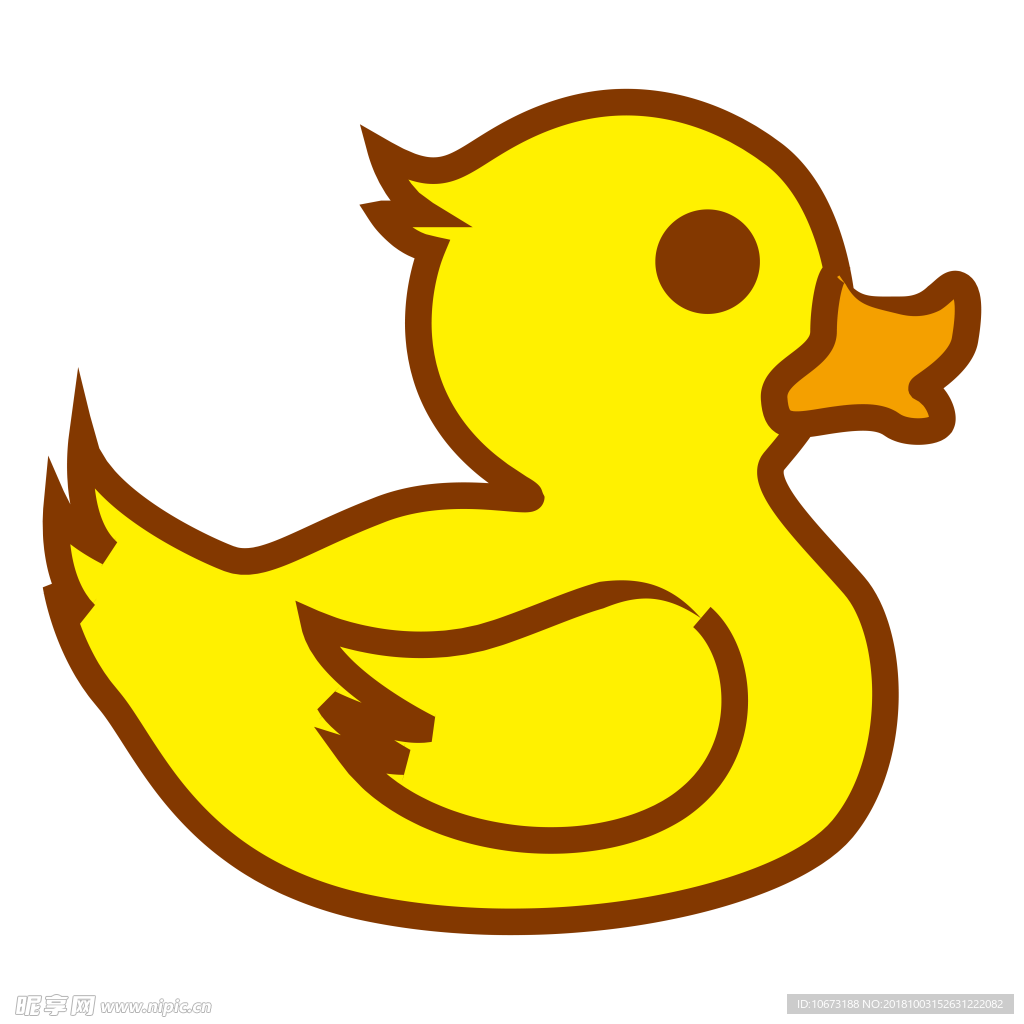 卡通鸭鹅