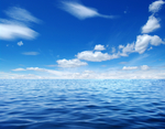 微波粼粼 浪花 大海风景 海浪