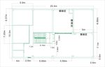 平面图 标尺 门店 室内