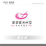 美发标志 美发logo 门头