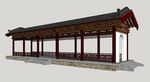 中式古典长廊