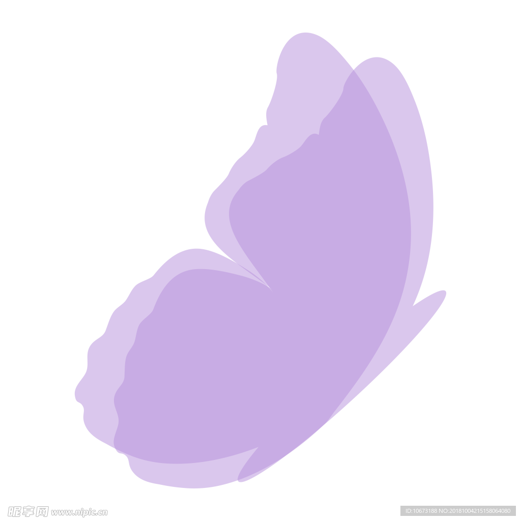 卡通蝴蝶