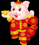 2019年猪年卡通人物
