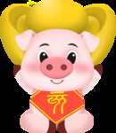 2019年猪年卡通人物