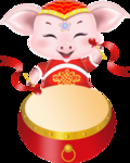2019年猪年卡通人物