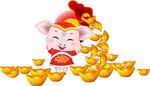 2019年猪年卡通人物