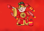 2019年猪年卡通人物