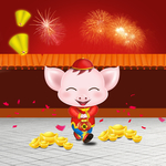 2019年猪年卡通人物