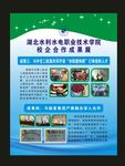 蓝色星光的展板牌