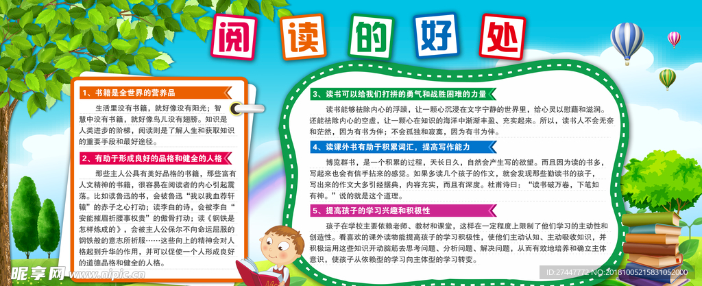 阅读的好处